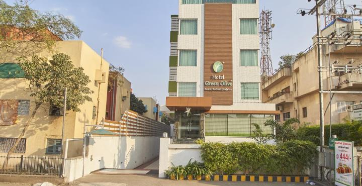 Hotel Green Olive Aurangabad  Exteriör bild